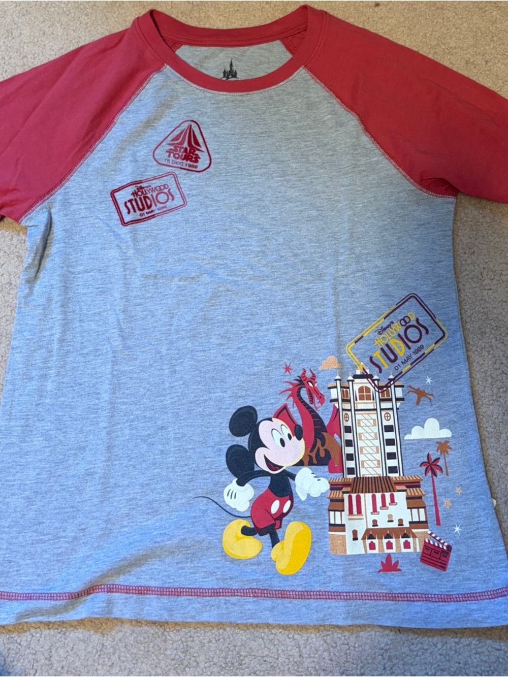 Disney Mickey Mouse Hollywood Studios X Star Tours T-shirt - Kids XL